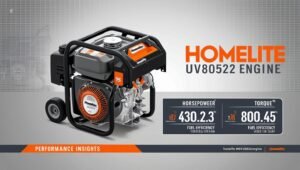 Performance Insights of the Homelite UV80522 Engine