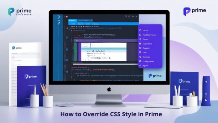 How to Override CSS Style in Prime