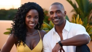Sonya Nicole Hamlin and Idris Elba