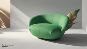 Flux Green Alcantara in Sustainable Design