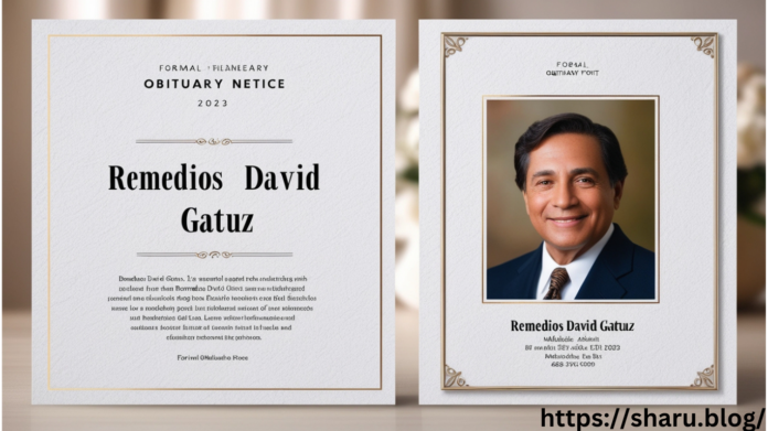 Obituary of Remedios David Gatuz 2023